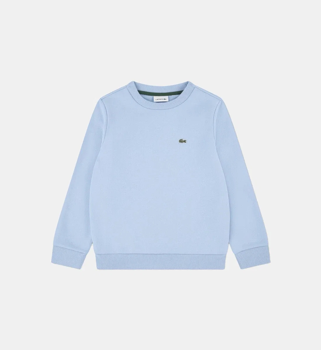 Свитшот из органического хлопка Lacoste, голубой