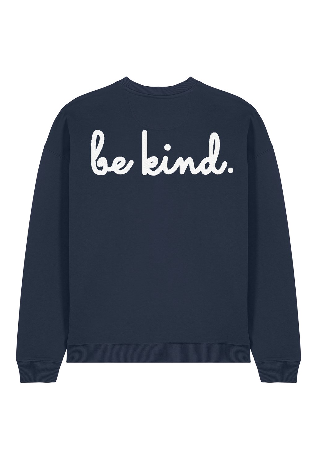 

Толстовка BE KIND BACK EMBROIDERY UNISEX OVERSIZE Mira Paris, темно-синий