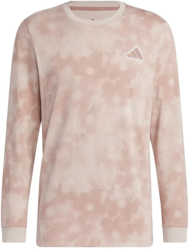 Футболка с длинным рукавом Adidas Men's Tech, Warm Clay/Wonder Taupe — фото 4