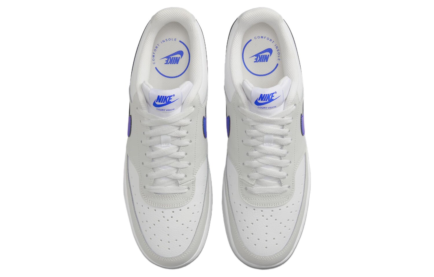 Кроссовки Nike Court Vision Low 'White Royal Blue' — фото 4