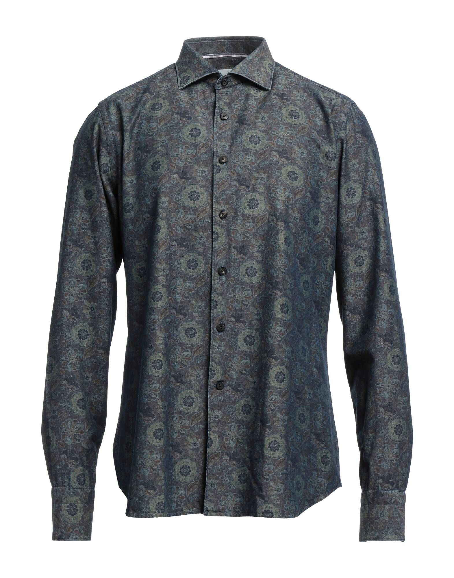 

Рубашка Tintoria Mattei 954, полуночно-синий