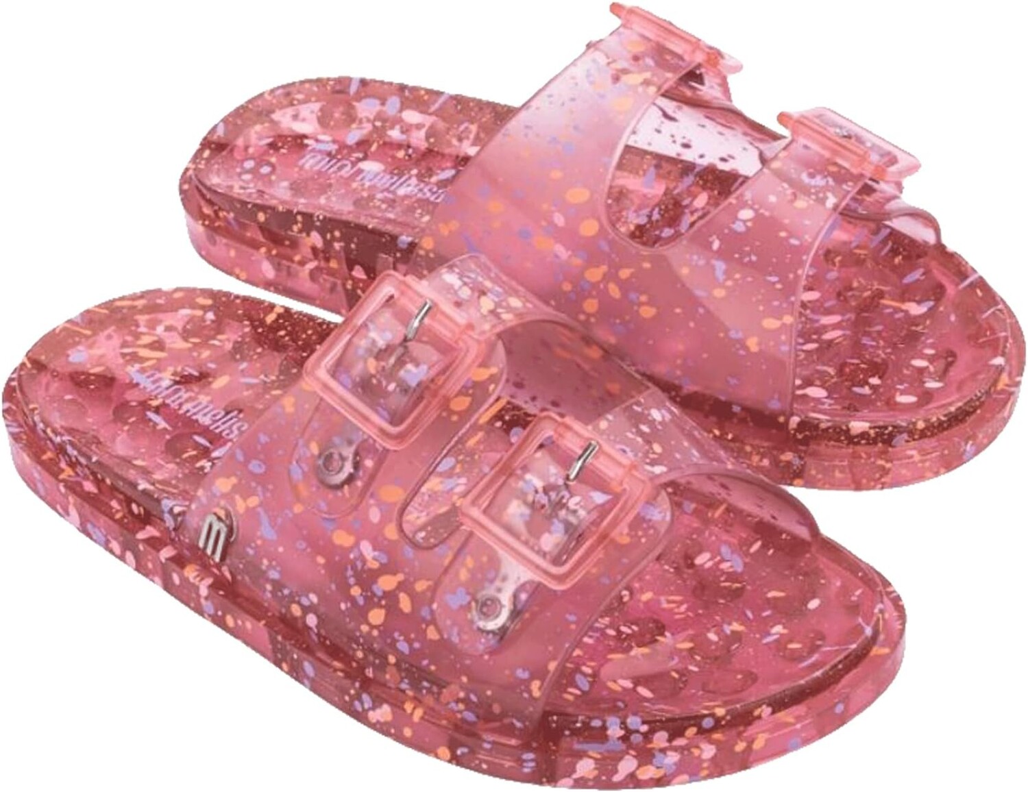

Сандалии Mini Melissa Wide II, цвет Pink/Quantile