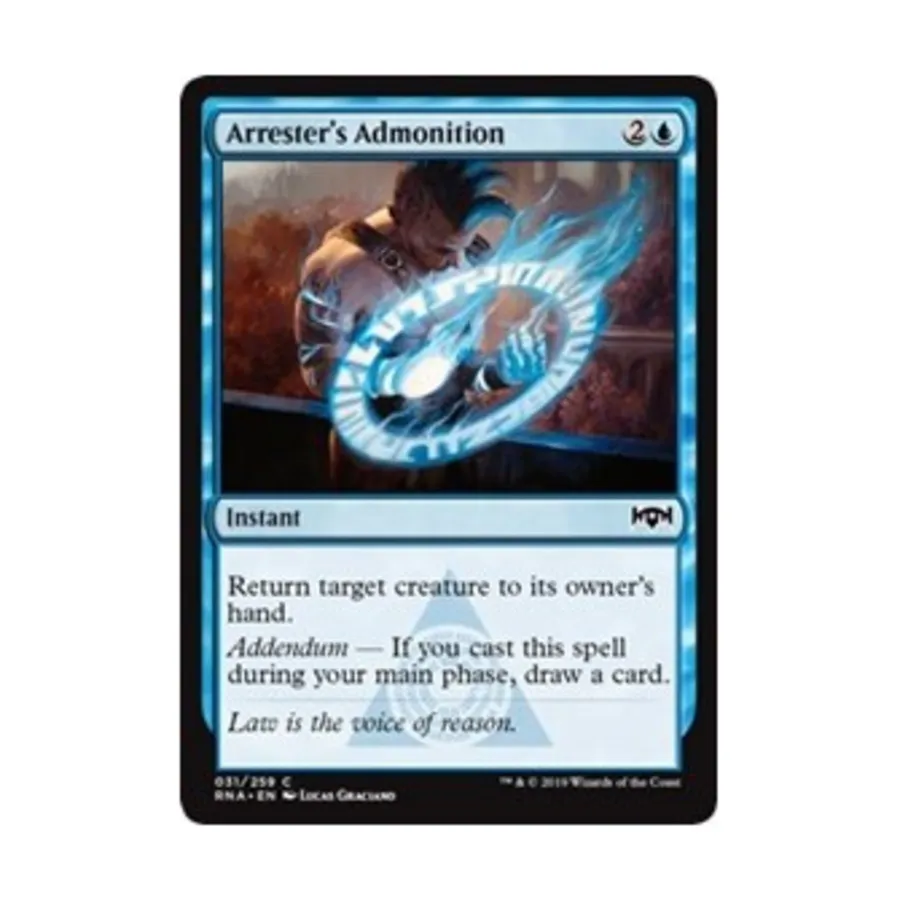 

CCG Наставление арестанта (С), MTG - Ravnica Allegiance