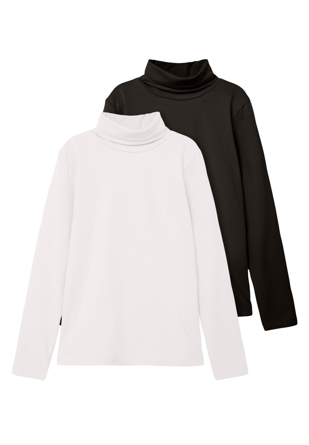 

футболка с длинным рукавом Viggo Slim Unisex 2 Pack Name it, цвет white alyssum