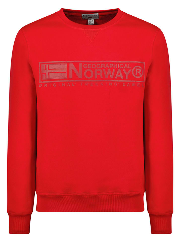 

Толстовка Geographical Norway Sweatshirt Gantoine, красный