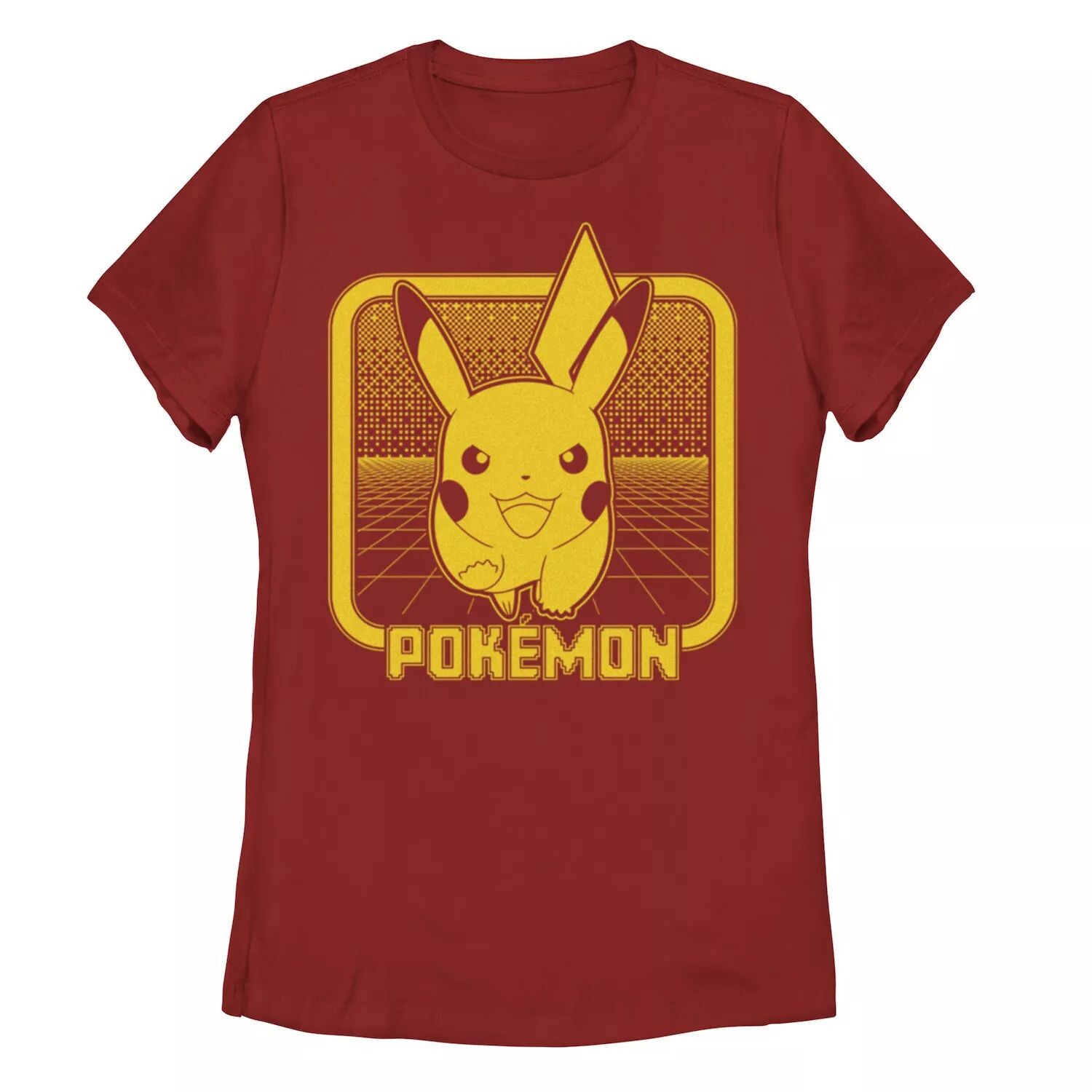 

Детская футболка с рисунком Pokemon Retro Digital и Пикачу Pokemon