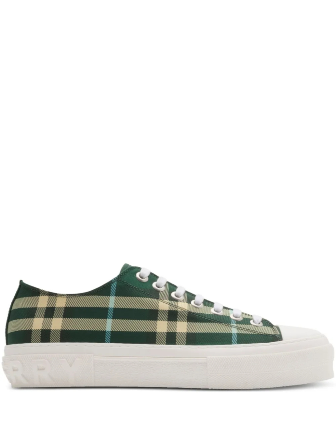

Burberry кроссовки в клетку, зеленый