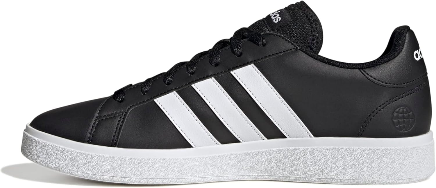 Мужские кроссовки adidas Grand Court, белый/черный — фото 2