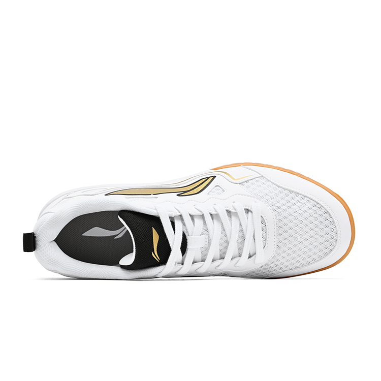 Унисекс-кроссовки для настольного тенниса Unisex Low top LINING, белый — фото 4
