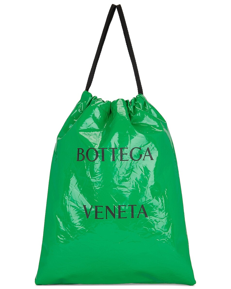 

Сумка-тоут Bottega Veneta Borsa Dust, цвет Parakeet & Black