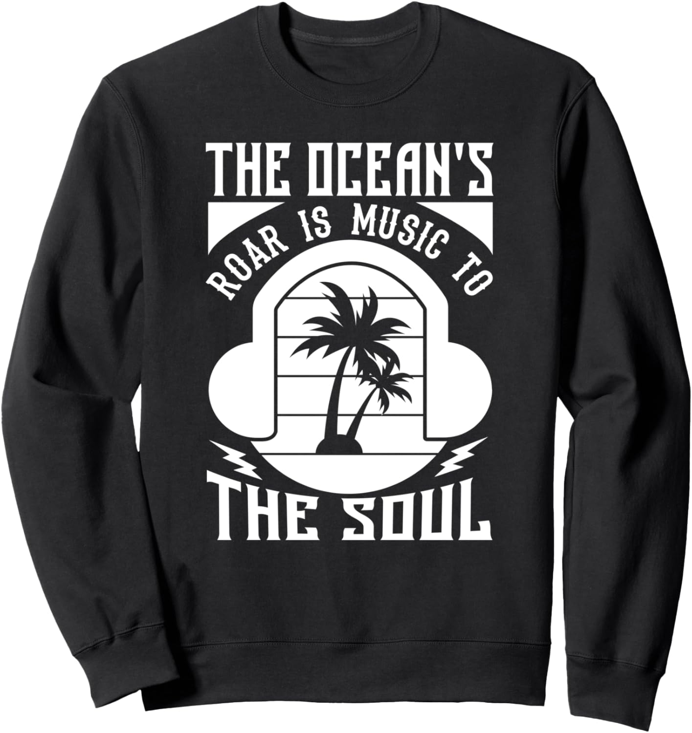 

Рев океана - музыка для души - забавная толстовка для серфера, черная The Ocean'S Roar Is Music To The Soul, Черный, Рев океана - музыка для души - забавная толстовка для серфера, черная The Ocean'S Roar Is Music To The Soul