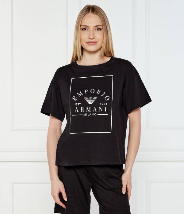 

Футболки Loose fit Emporio Armani, черный