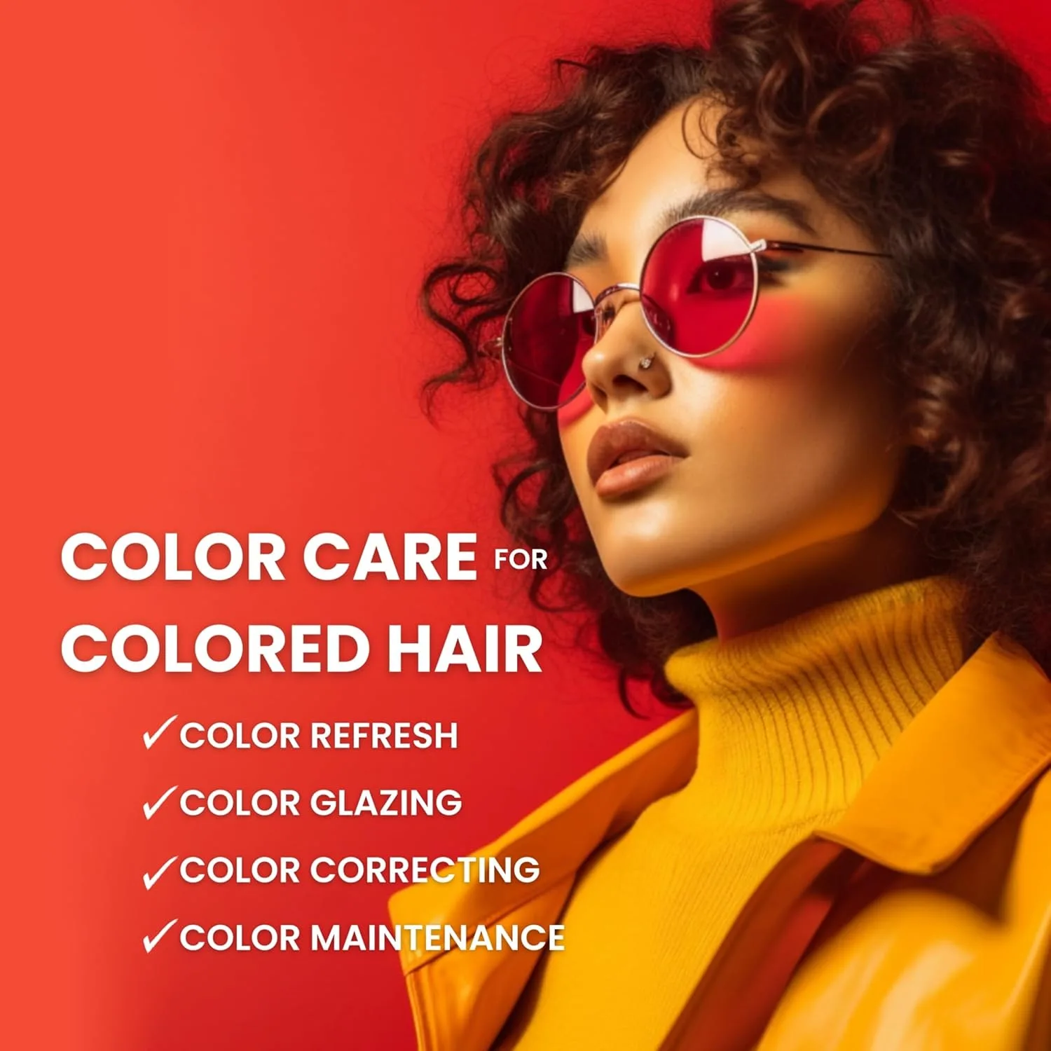 Pure Blends Chestnut Hydrating Color Depositing Shampoo для увлажнения и тонирования выцветших волос, полуперманентный краситель, предотвращает вымывание цвета, продлевает стойкость окрашивания, 1000 мл, Chestnut — фото 4