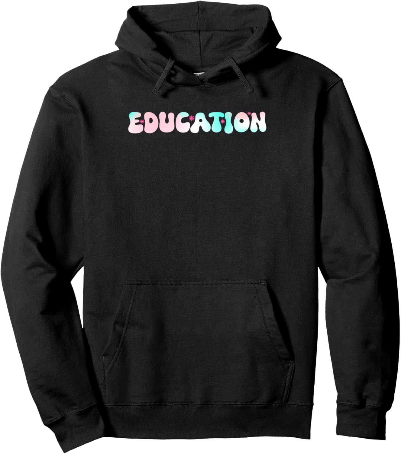 

Толстовка для учителя школы образования Back To School & Teacher Gift, черный