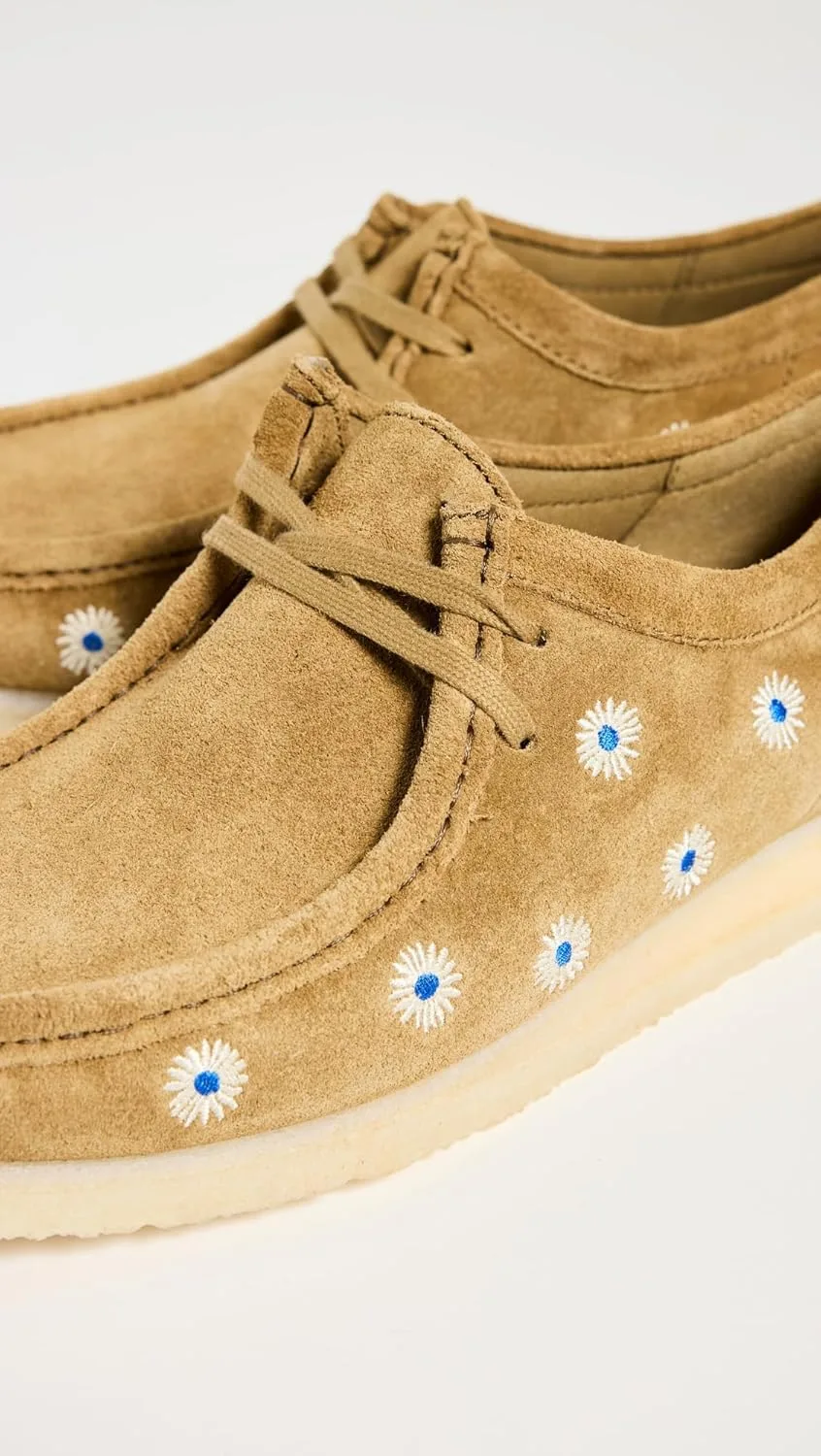 Туфли Clarks Wallabee Oxford, оливковый — фото 4