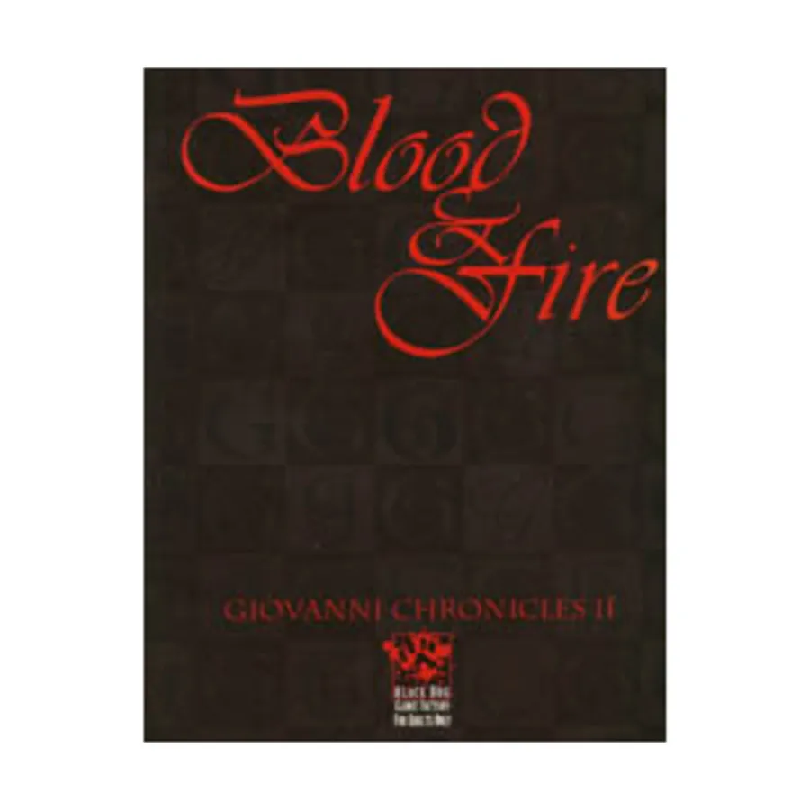 

Giovanni Chronicles #2 - Blood & Fire, Vampire - The Masquerade - Story Books, мягкая обложка