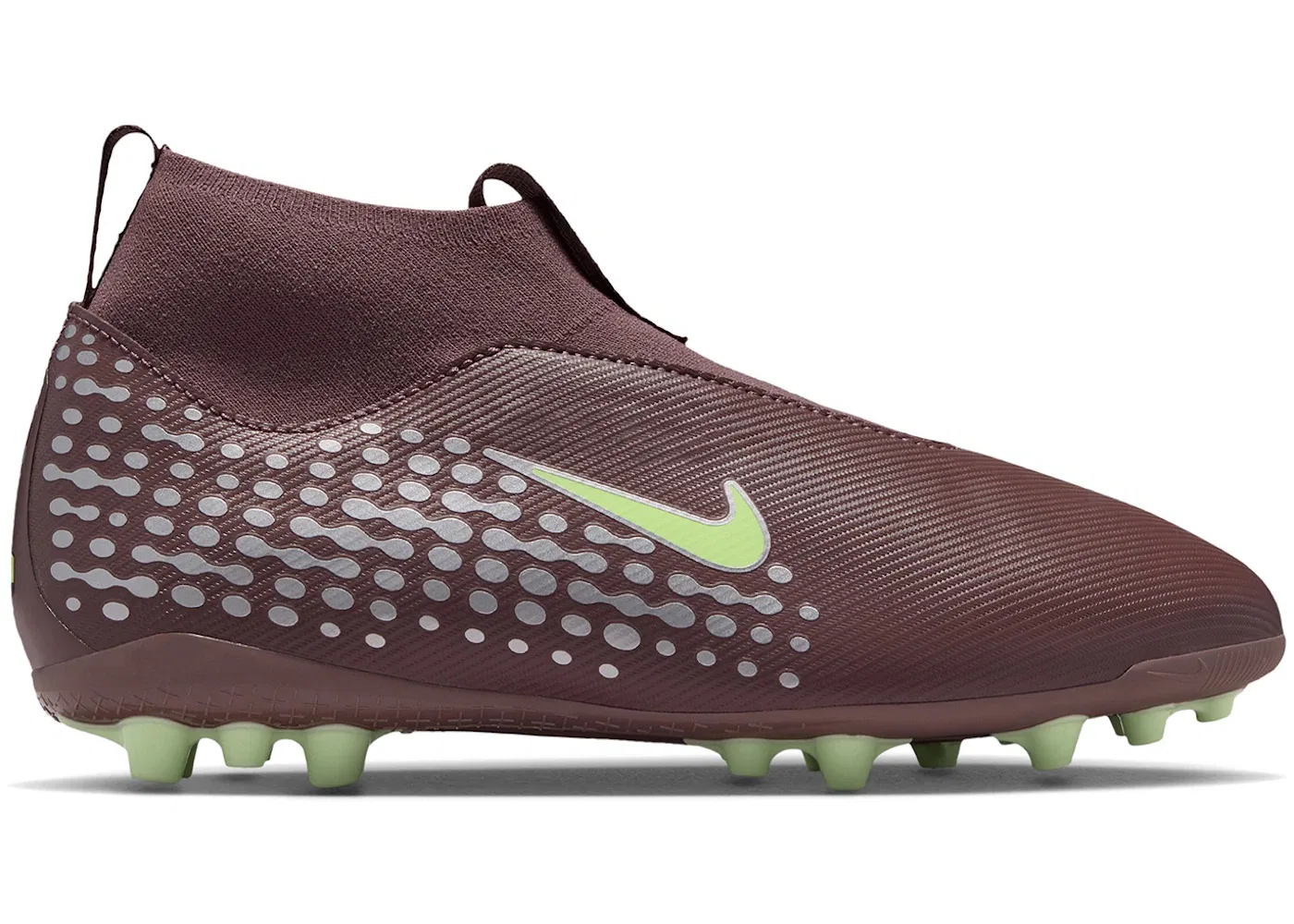 Детские бутсы для мальчиков с шипами Nike Zoom Mercurial Superfly 10 Academy AG Kylian Mbappé Plum Eclipse, Plum Eclipse/Metallic Silver
