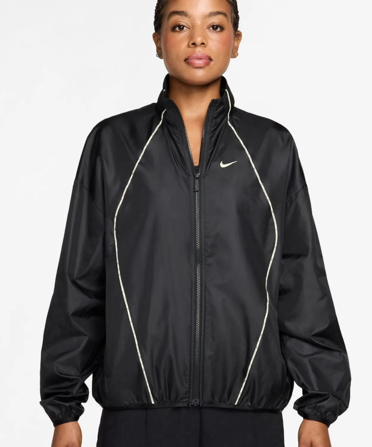 Женская нейлоновая куртка с водоотталкивающей пропиткой NIKE ATH DEPT WATER Repel W, черный