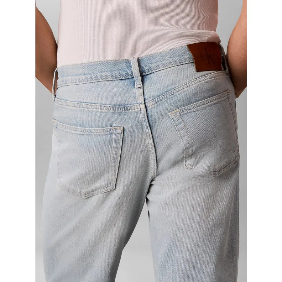 Мужские спортивные штаны Calvin Klein Classic Taper Vintage, Za5, Синий — фото 3