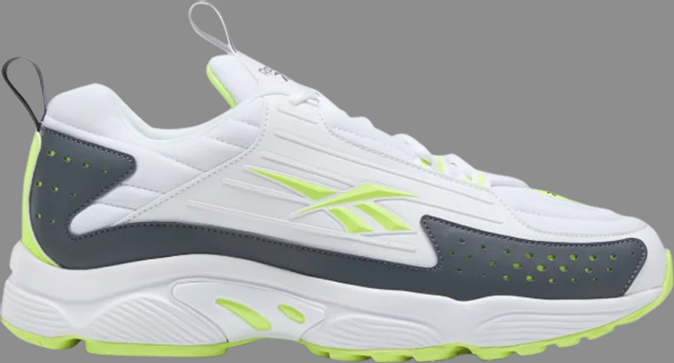 Кроссовки dmx series 2000 'white solar yellow' Reebok, белый - фото