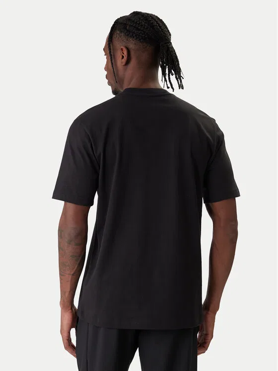 Футболка regular fit Essentials Linear Adidas, черный — фото 3