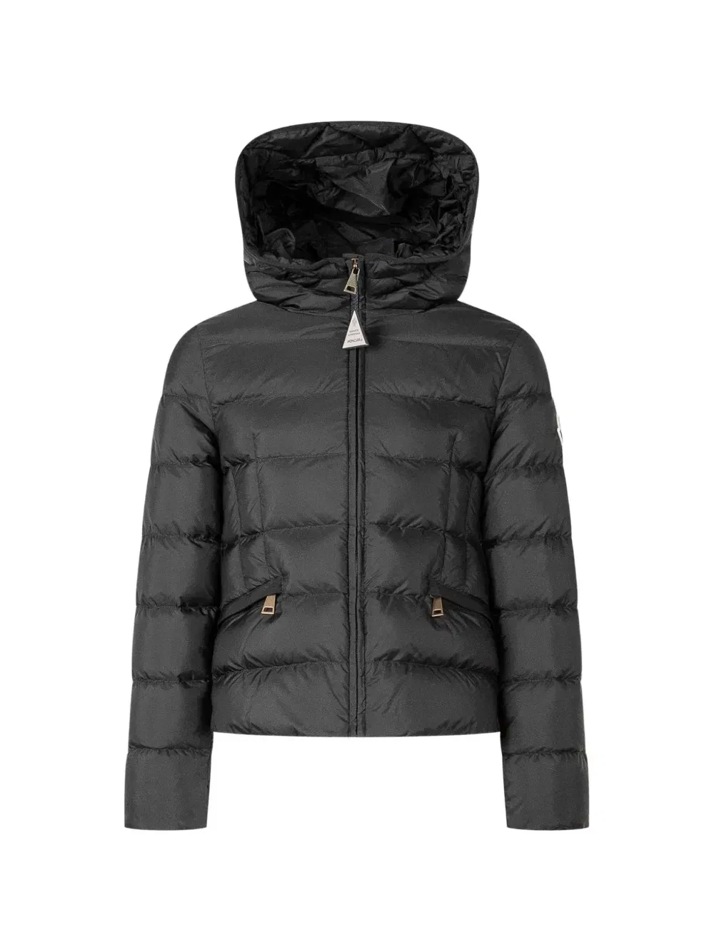 Стеганая куртка Avoce Moncler Enfant, черный