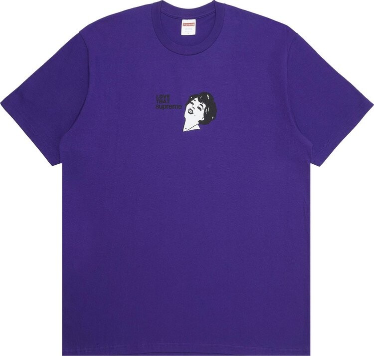 

Футболка Supreme Love That Tee 'Purple', фиолетовый