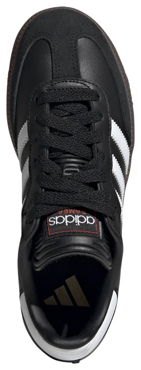 Кроссовки для мальчиков Samba Adidas, черный/белый — фото 4