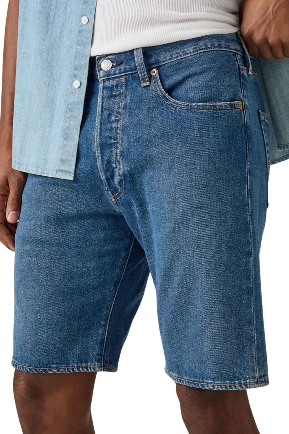 Мужские бермуды 501 Original Levi's, Blau — фото 2