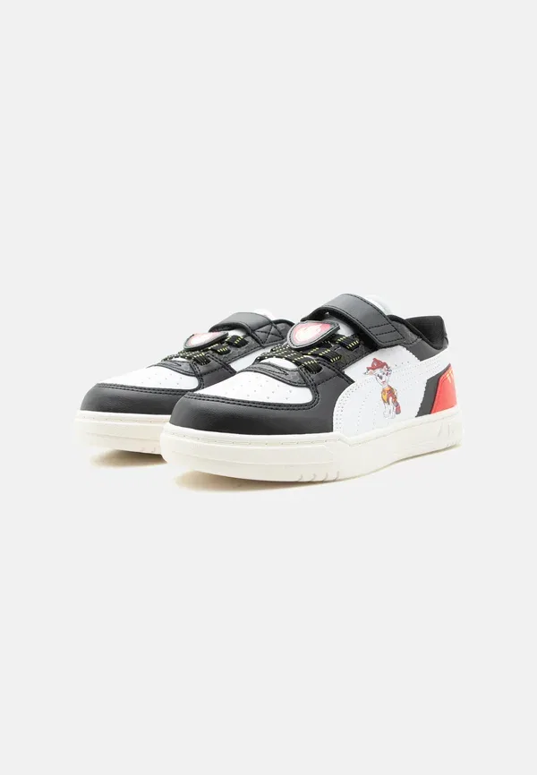 Кроссовки с принтом Puma, белый/черный/красный — фото 4