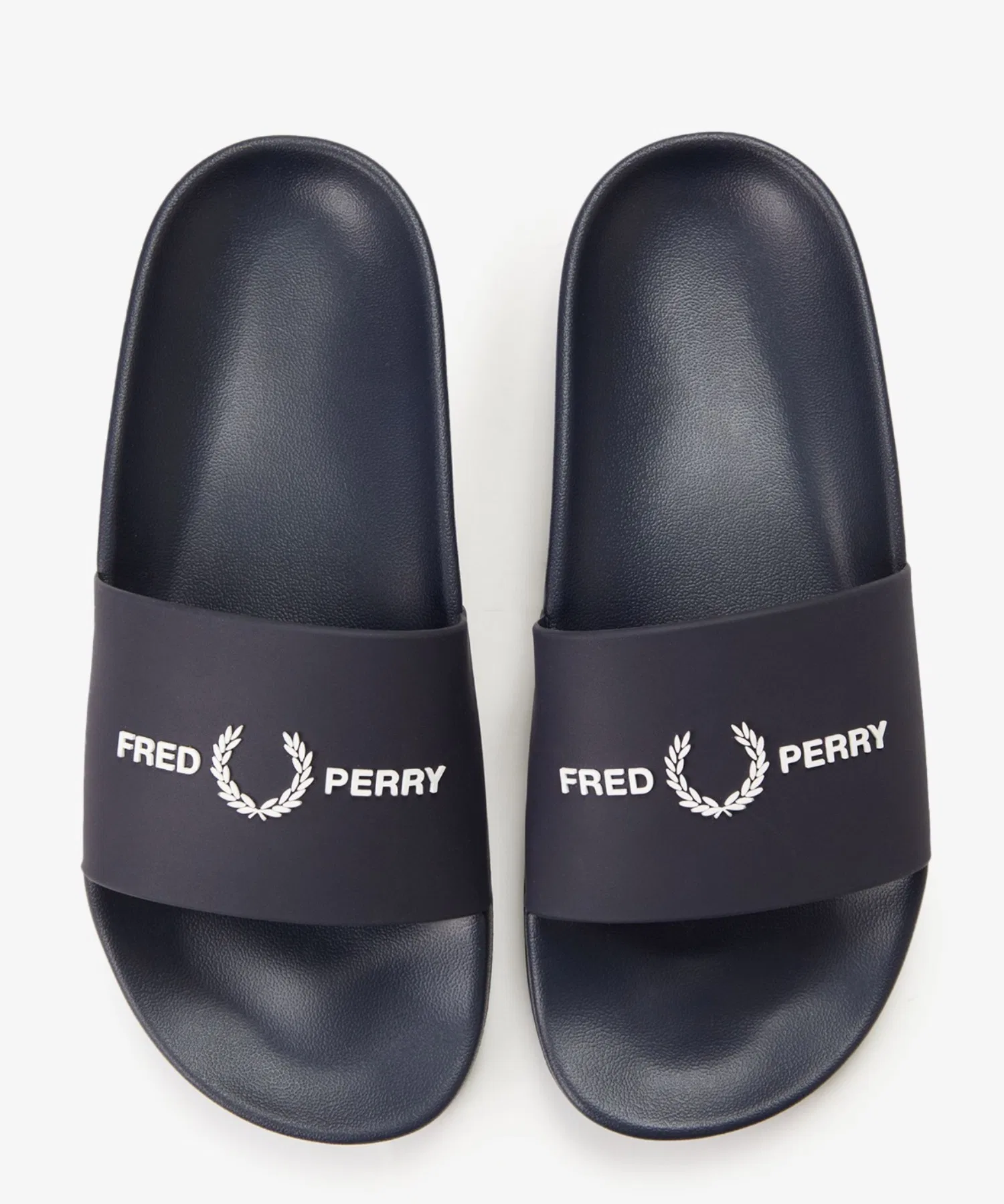 Унисекс сандалии с логотипом FRED PERRY тёмно-синие