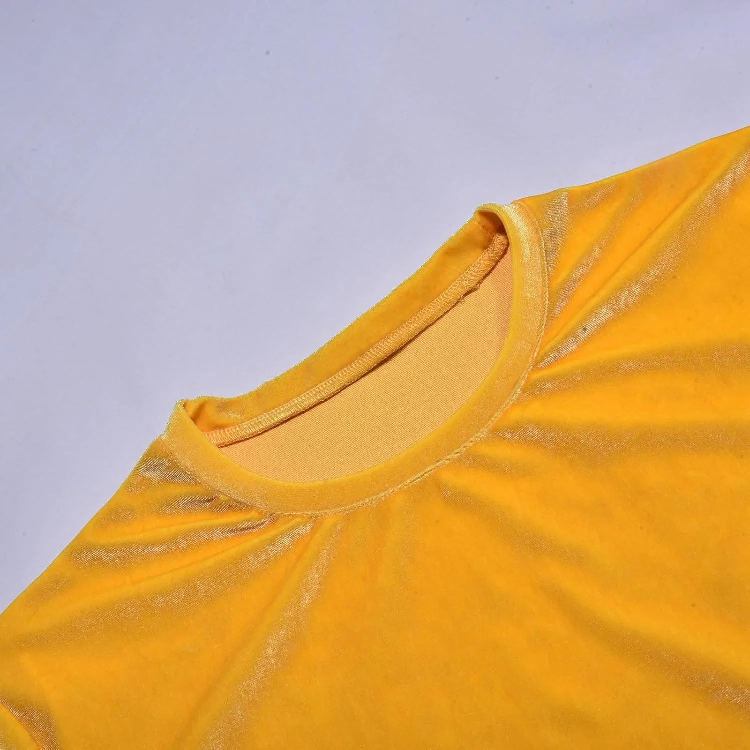 Мужская футболка свободного кроя Summer Clothes 2025, Yellow — фото 4