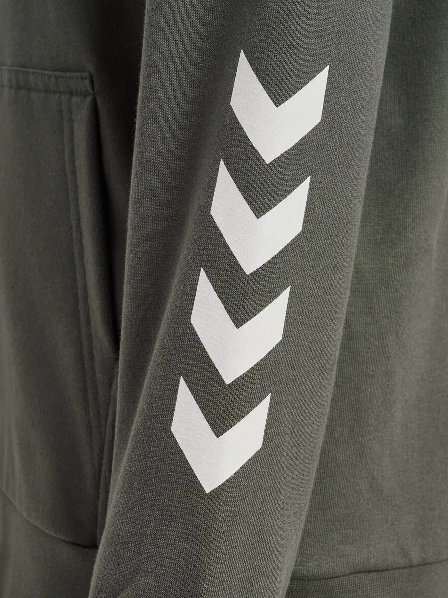 Спортивная толстовка Hummel оливкового цвета — фото 4