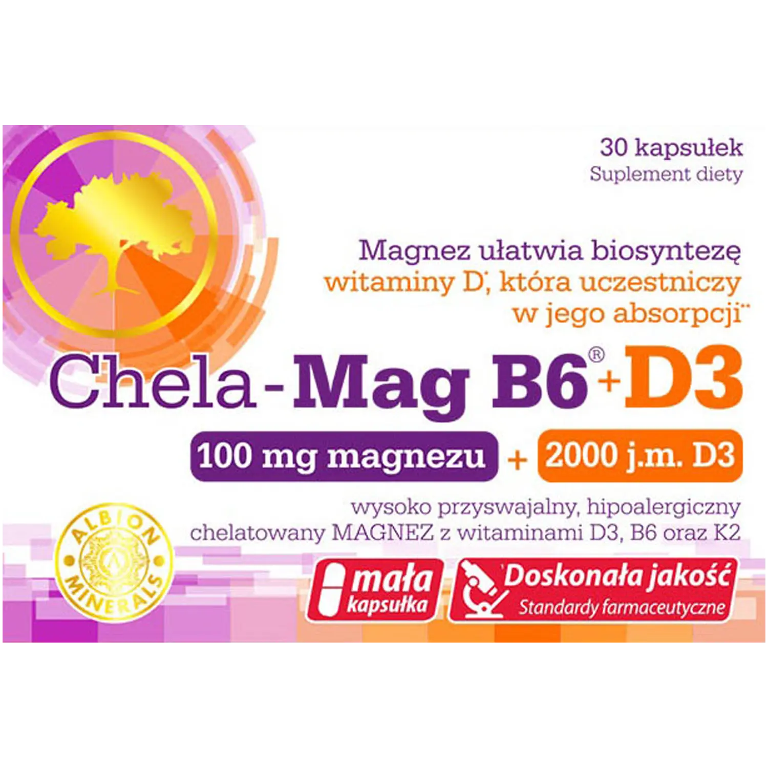 

Olimp Chela-Mag B6 + D3 биологически активная добавка, 30 таблеток/1 упаковка