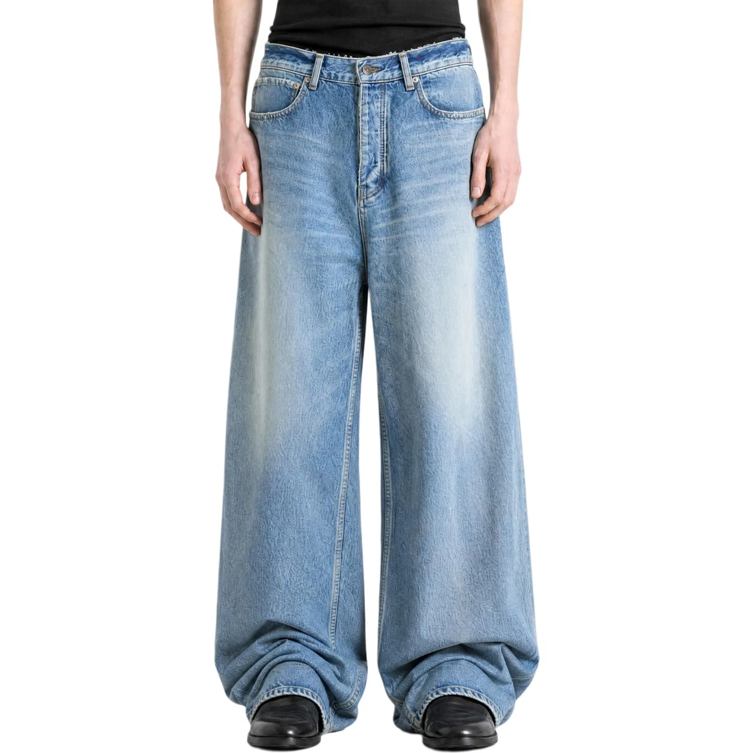 Джинсы Men's Dark Blue, Balenciaga — фото 3