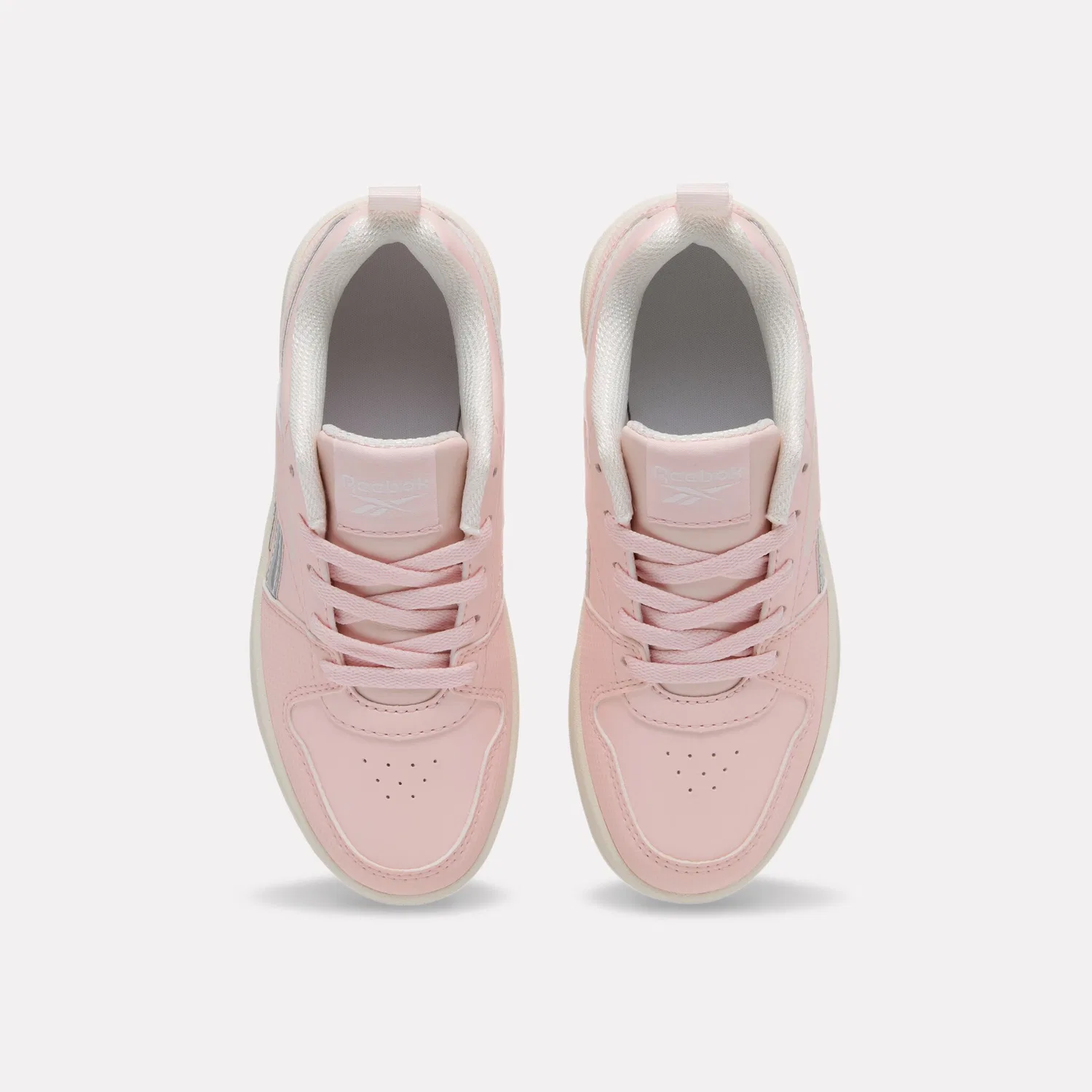 Детские кроссовки с шнуровкой Reebok Classic, Pink — фото 3