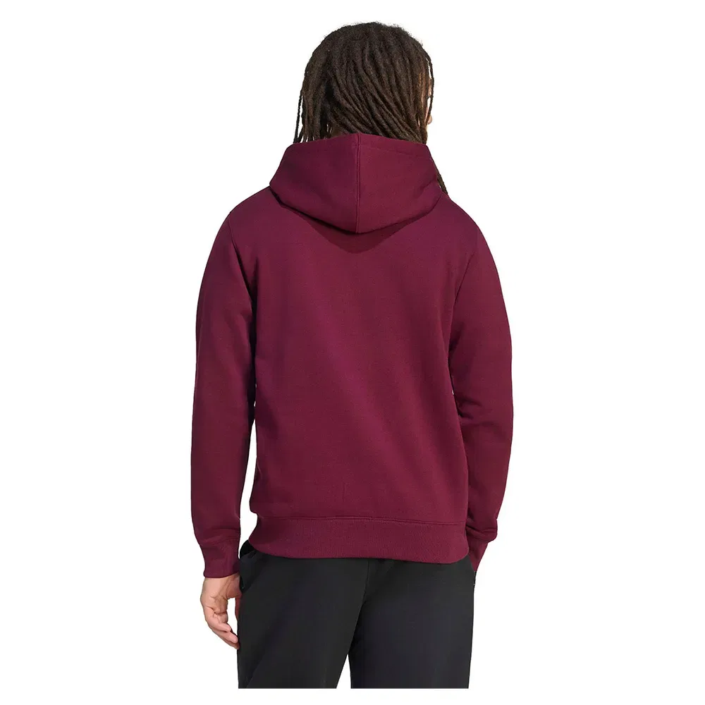 Худи Trefoil Essentials Adidas Originals, красный — фото 2