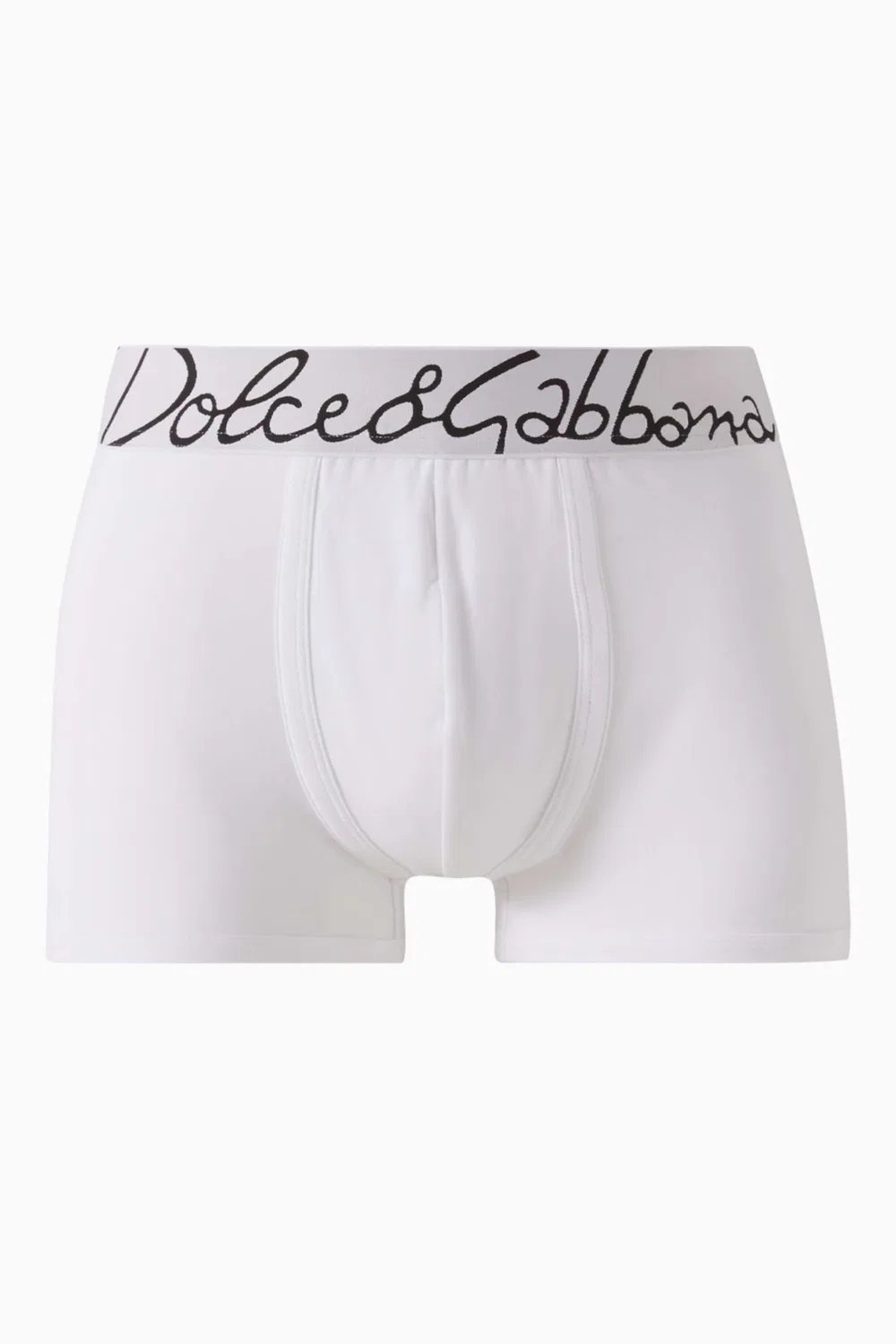 Шорты-боксеры с логотипом Dolce & Gabbana, белый
