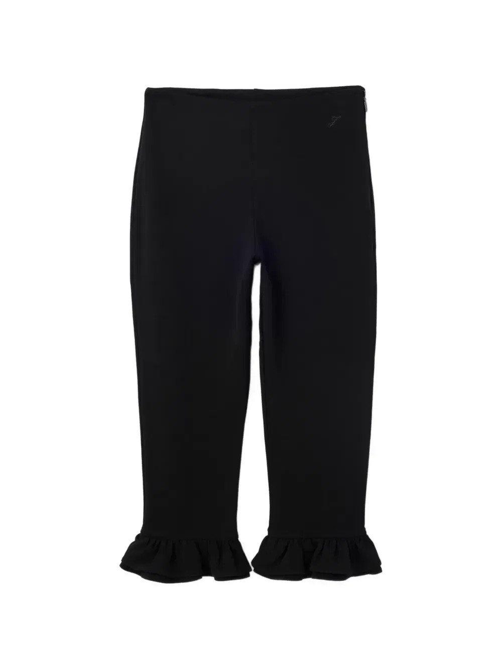 Шорты с оборками Jacquemus, черный