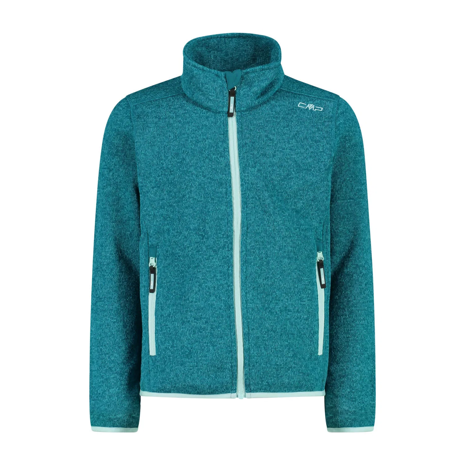 Детская флисовая куртка Knit-Tech CMP, Цвет Turkis Pastellblau Weiss