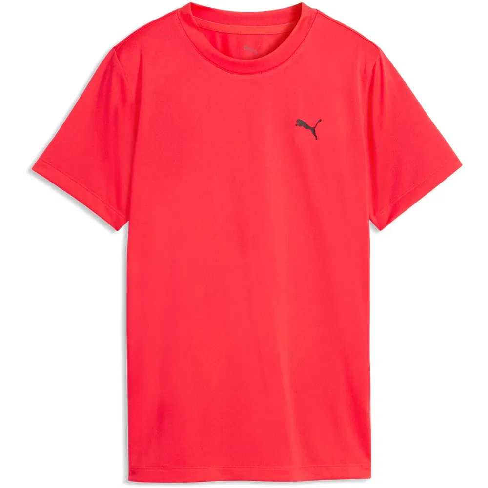 Детская футболка для мальчиков с принтом Puma Tad Essential, Red — фото 3