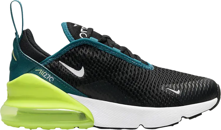 

Кроссовки Nike Air Max 270 PS 'Black Bright Spruce Volt', черный