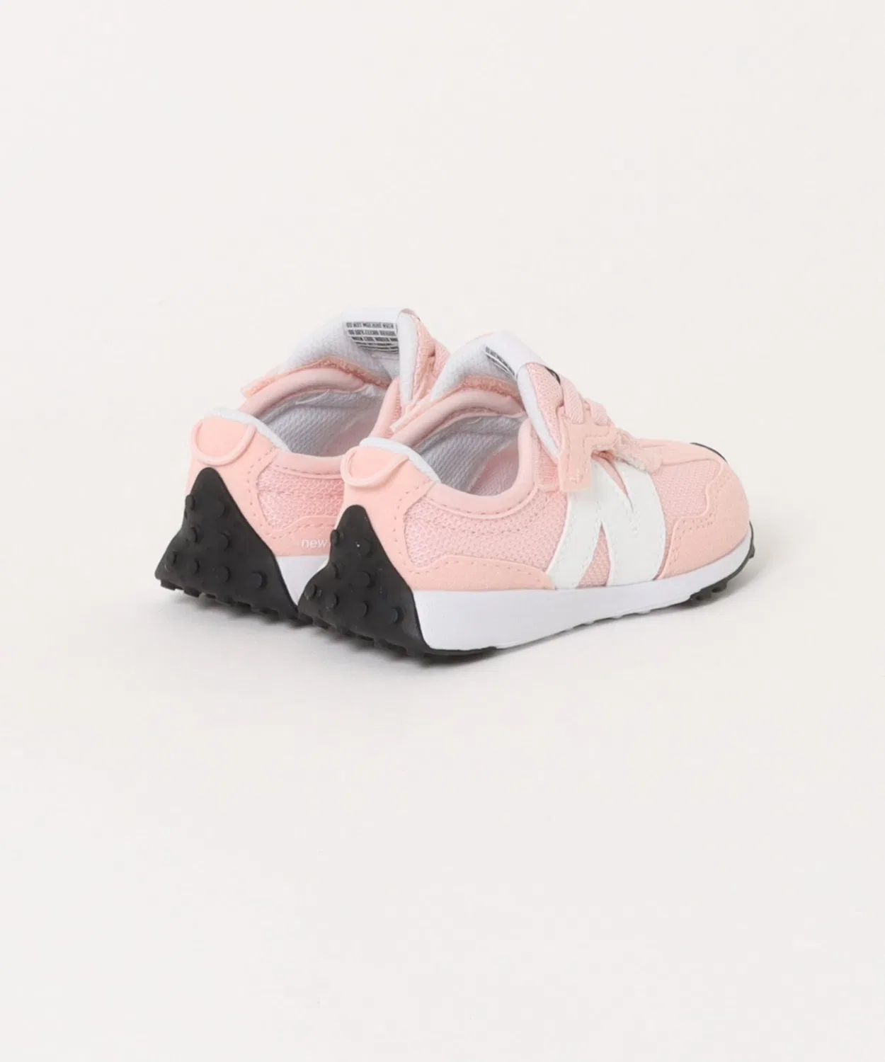 Детские кроссовки с ретро-дизайном и большим логотипом New Balance NW327 CGP, Розовый — фото 2