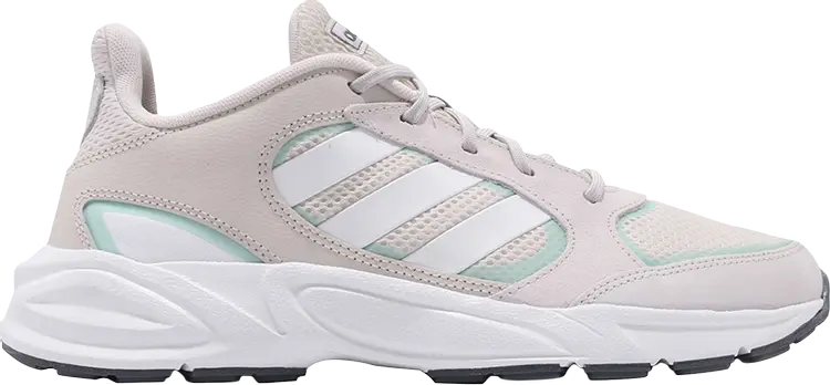 

Кроссовки Adidas 90s Valasion 'Ivory', кремовый, Бежевый, Кроссовки Adidas 90s Valasion 'Ivory', кремовый