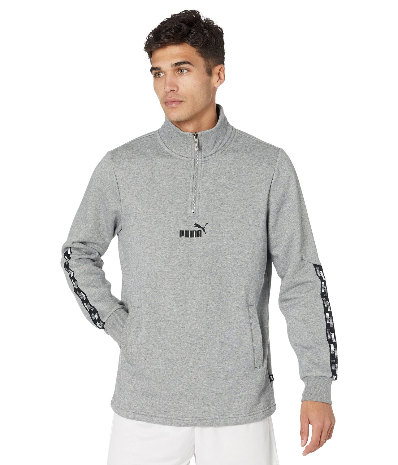 

Флисовый худи PUMA, Power Tape 1/2 Zip Fleece, Серый, Флисовый худи PUMA, Power Tape 1/2 Zip Fleece