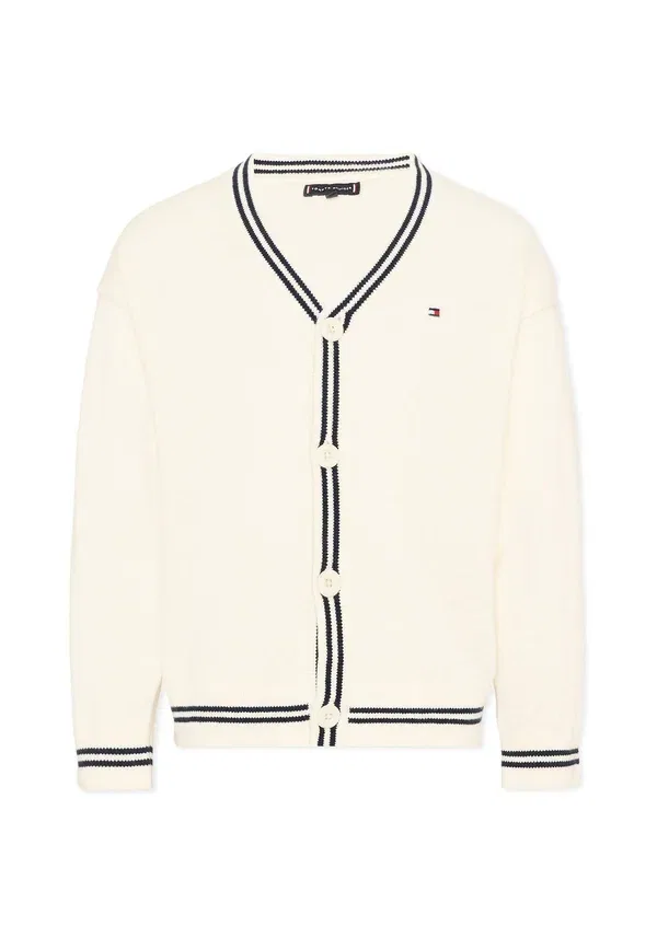 Кардиган свободного кроя Cardigan Tommy Hilfiger, ivory, слоновая кость