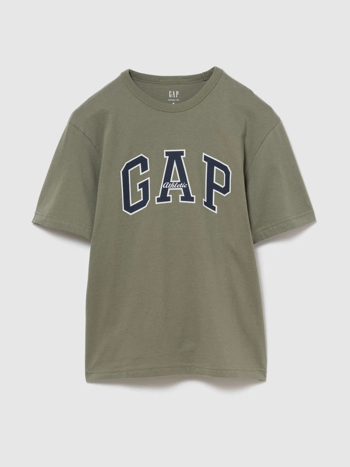 Футболка с логотипом Gap Arch, зеленая