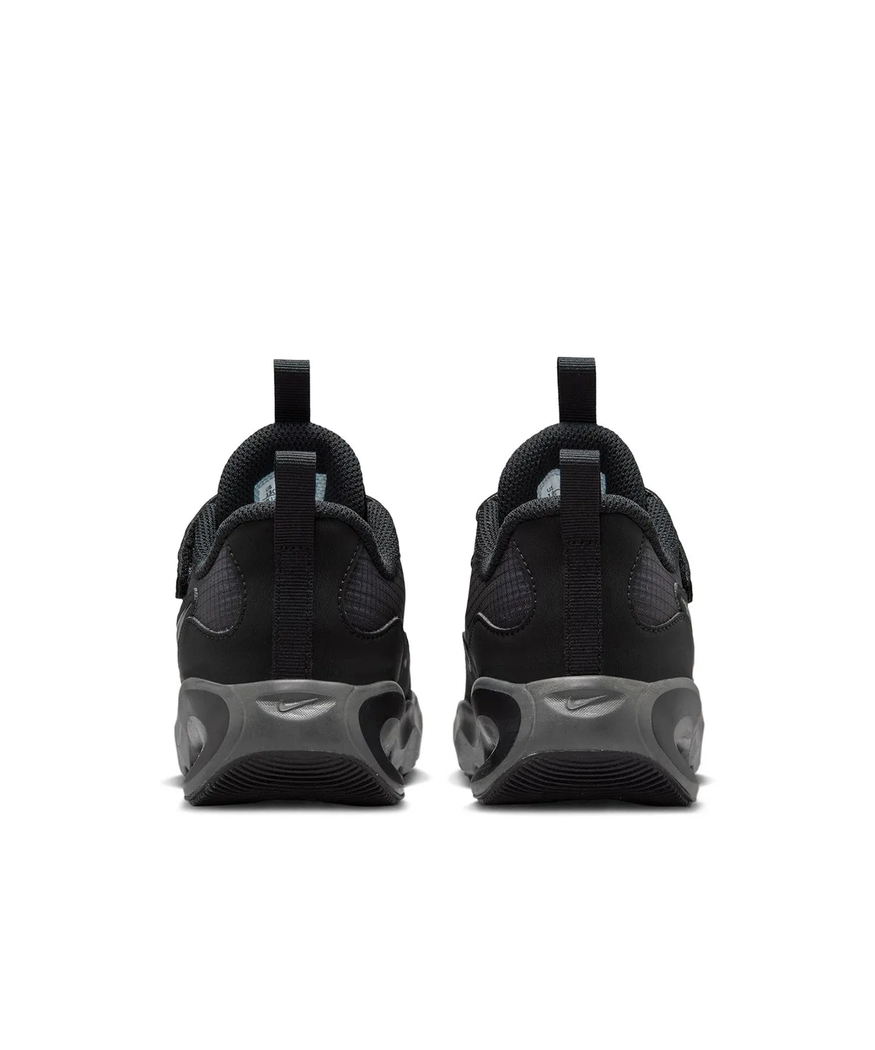 Детские кроссовки с длинным шнурком NIKE Air Max Nova PS, Black — фото 4
