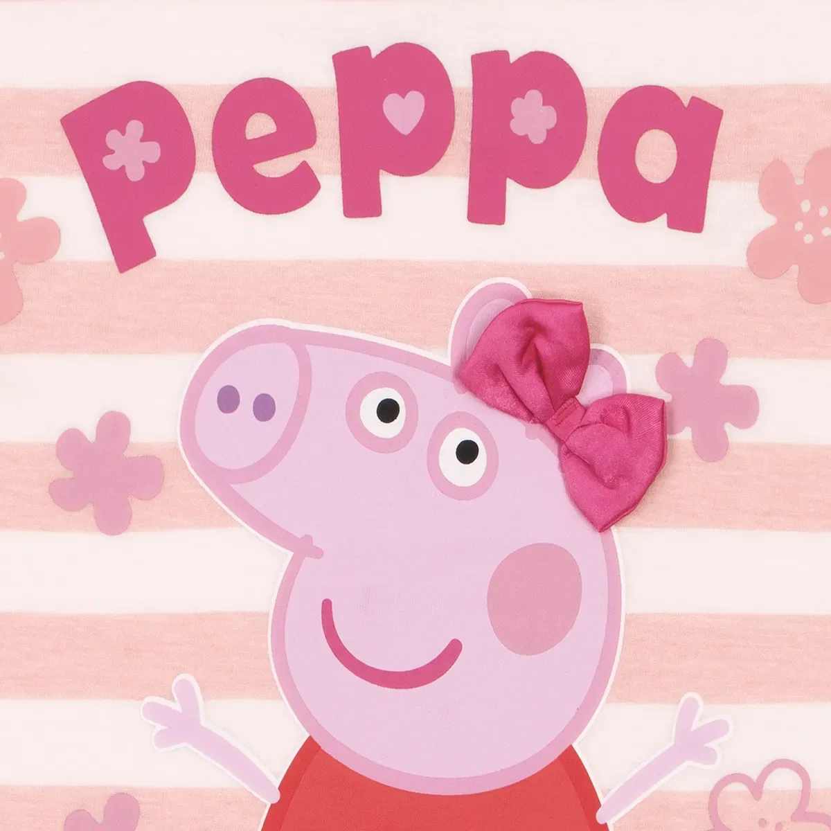 Детский лонгслив с 3D-бантом Peppa Pig, Multi — фото 3