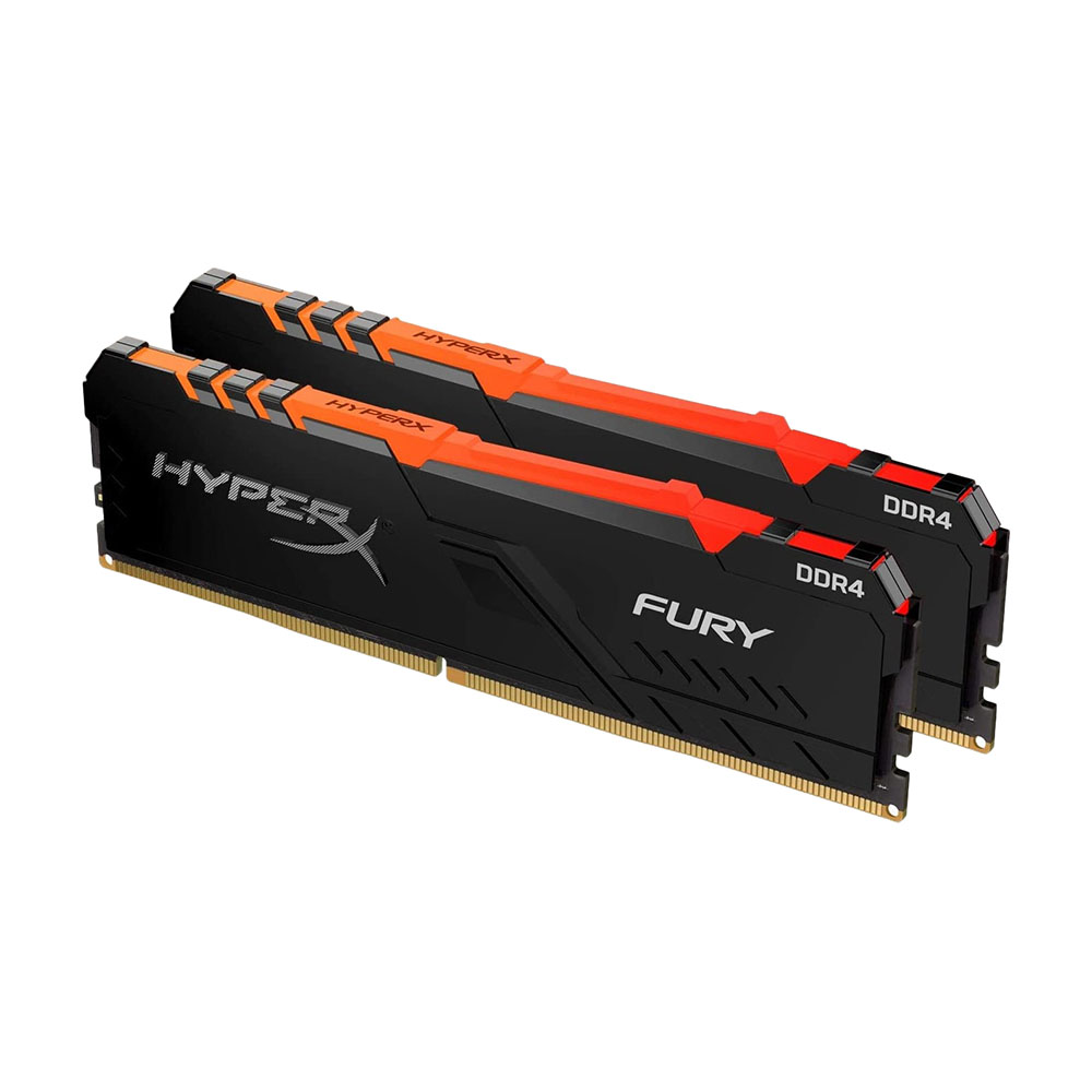 

Модуль памяти HyperX Fury RGB 32 ГБ (2 x 16 ГБ) 3200 МГц DDR4 CL16 HX432C16FB4AK2/32